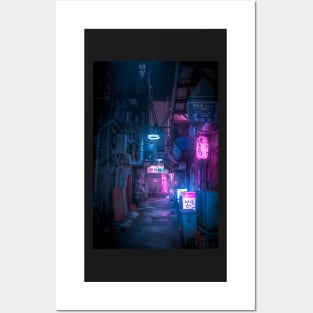 Dark City vibes in Tokyo Posters and Art